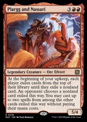 Plargg and Nassari Commander Deck